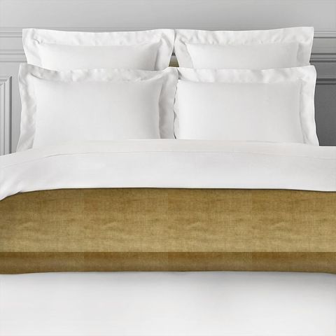 Velour Gold Bed Runner