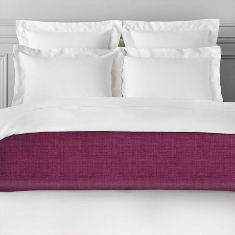 Linoso Fuchsia Bed Runner