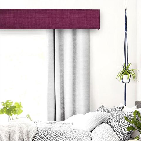 Linoso Fuchsia Pelmet