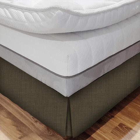 Linoso Pecan Bed Base Valance