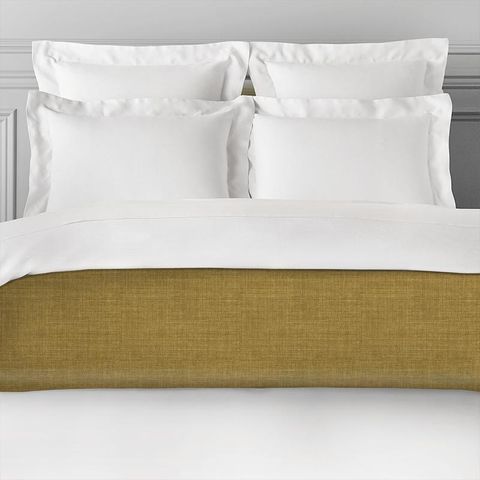 Linoso Saffron Bed Runner