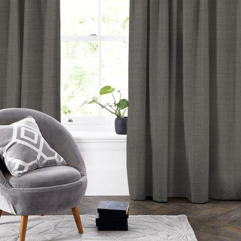 Linoso Truffle Made To Measure Curtain