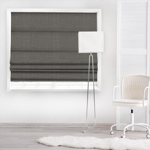 Linoso Truffle Made To Measure Roman Blind