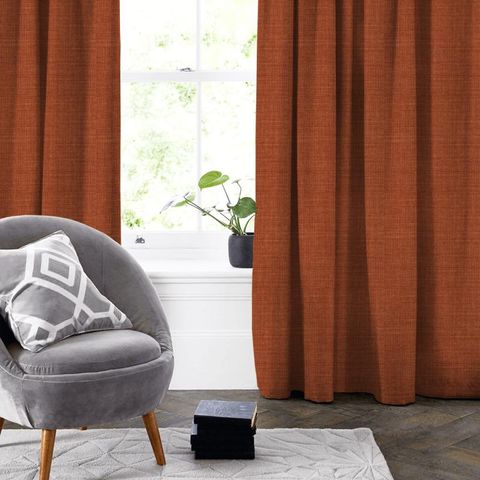 Linoso Cayenne Made To Measure Curtain