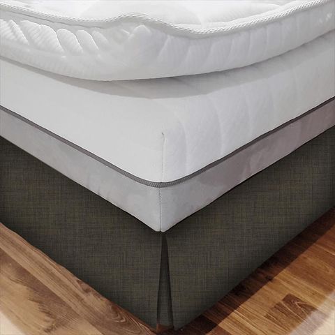 Linoso Cocoa Bed Base Valance
