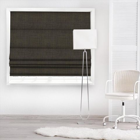 Linoso Cocoa Made To Measure Roman Blind