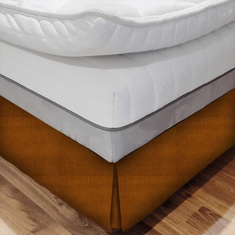 Alvar Amber Bed Base Valance