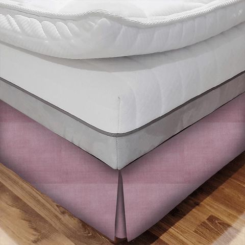 Alvar Blush Bed Base Valance