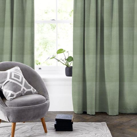 Alvar Celadon Made To Measure Curtain