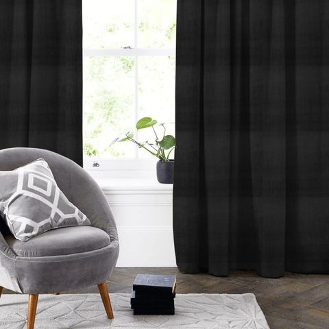 Alvar Ebony Made To Measure Curtain