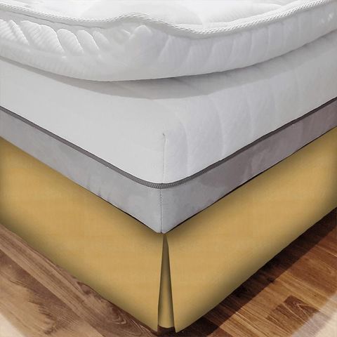 Alvar Gold Bed Base Valance