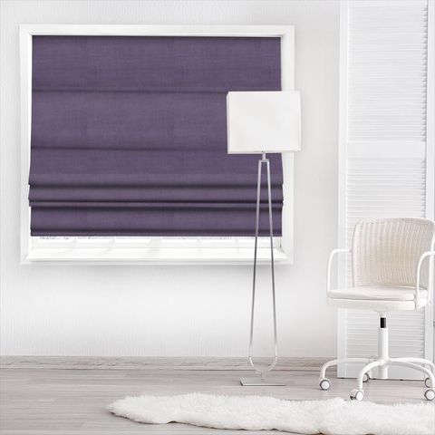 Alvar Lavender Made To Measure Roman Blind