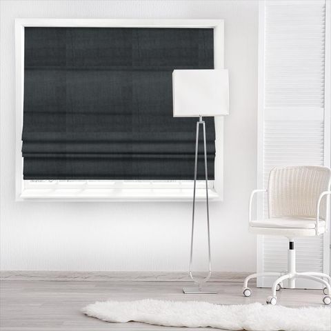 Alvar Midnight Made To Measure Roman Blind