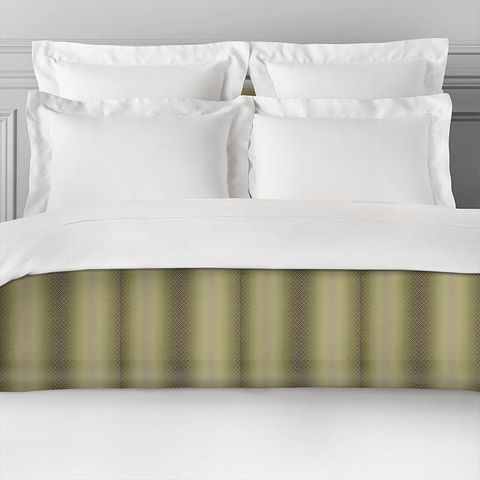 Diamante Olive Bed Runner