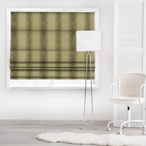 Ombra Olive Made To Measure Roman Blind