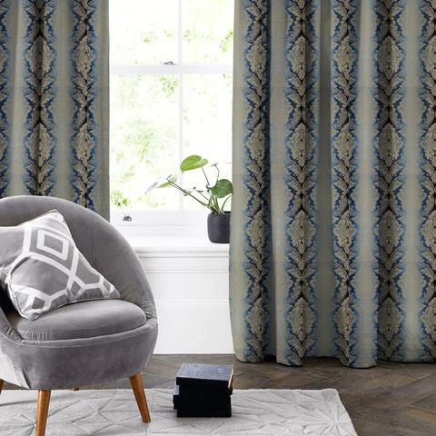 Ornato Aqua Made To Measure Curtain