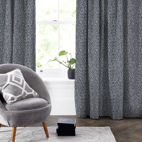 Gautier Indigo Made To Measure Curtain