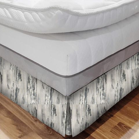 Latour Charcoal Bed Base Valance