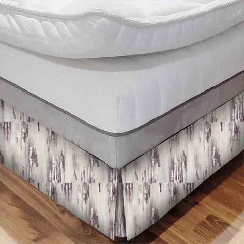 Latour Damson Bed Base Valance