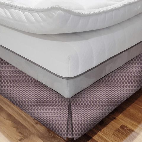 Mansour Damson Bed Base Valance