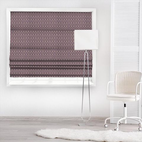 Mansour Damson Made To Measure Roman Blind