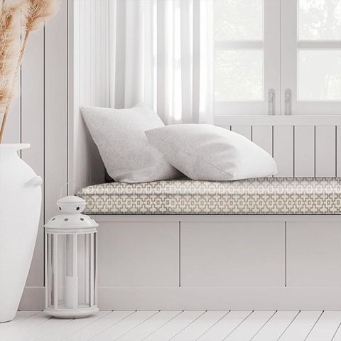 Mansour Taupe Box Cushion