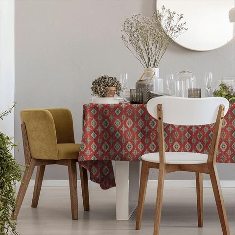Konya Crimson Tablecloth