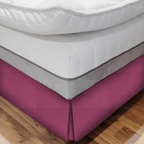 Highlander Fuchsia Bed Base Valance