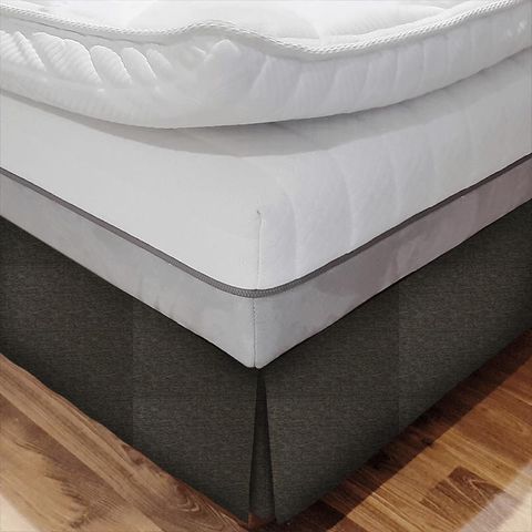 Lucania Ebony Bed Base Valance