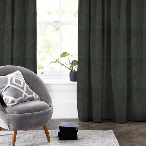 Vienna Charcoal Made To Measure Curtain