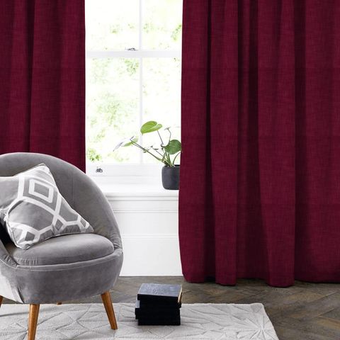 Vienna Claret Made To Measure Curtain