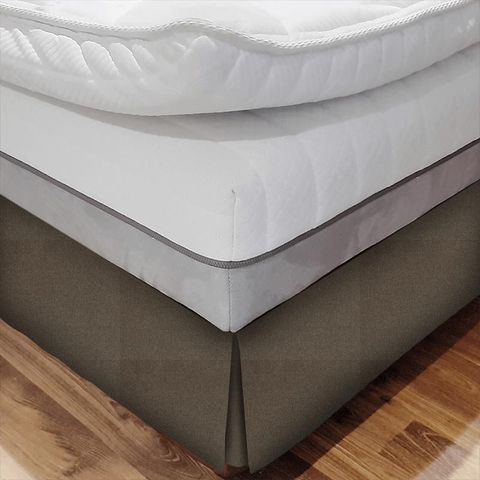 Highlander Chocolate Bed Base Valance