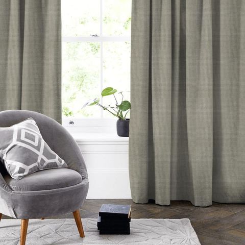 Bw1033 Black / White Made To Measure Curtain