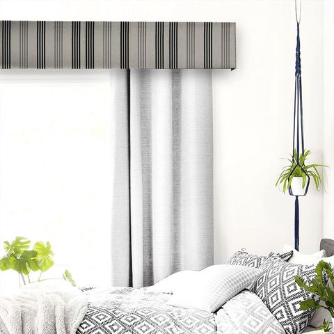 Wensley Charcoal Pelmet