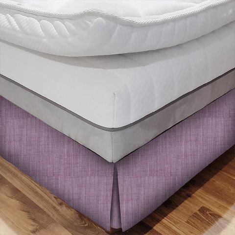 Biarritz Lilac Bed Base Valance