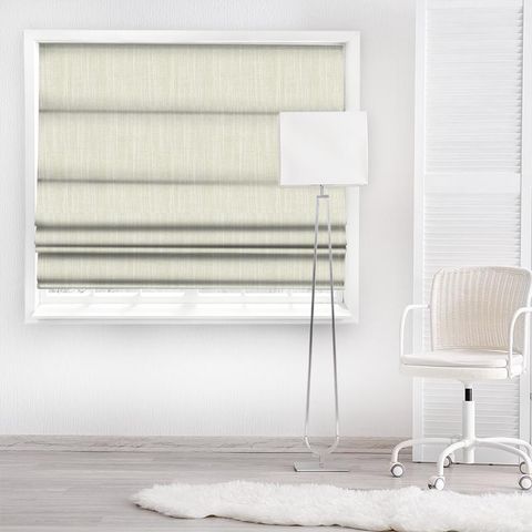 Biarritz Oyster Made To Measure Roman Blind