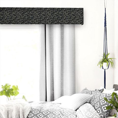 Nala Charcoal Pelmet