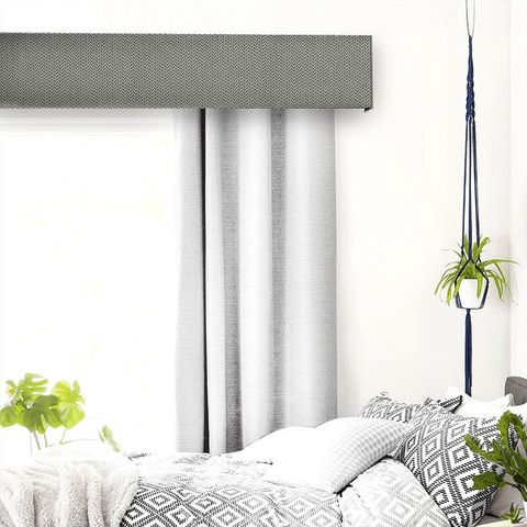 Zalika Charcoal Pelmet