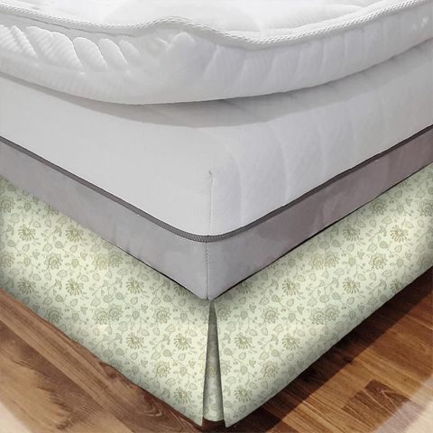 Liliana Linen Bed Base Valance