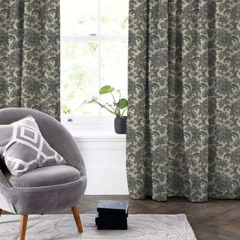 Cranbrook Charcoal Made To Measure Curtain