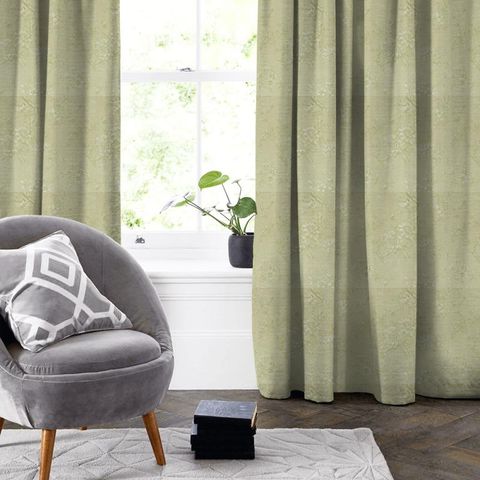 Sackville Stripe Natural Made To Measure Curtain