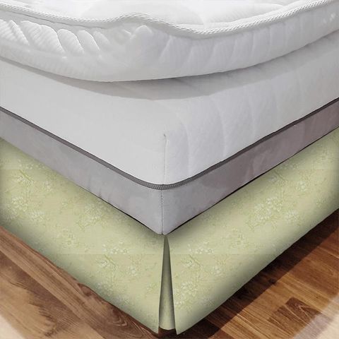Simone Citron Bed Base Valance