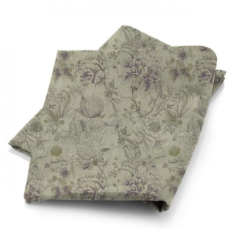 Sissinghurst Heather / Olive Fabric