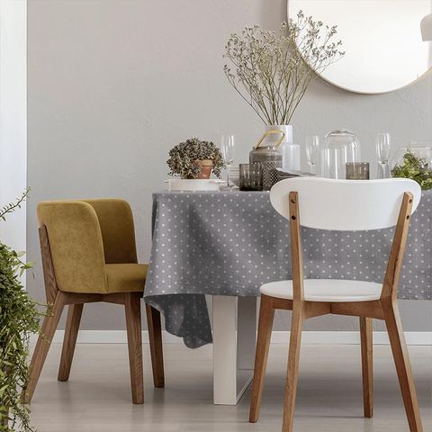 Dotty Smoke Tablecloth