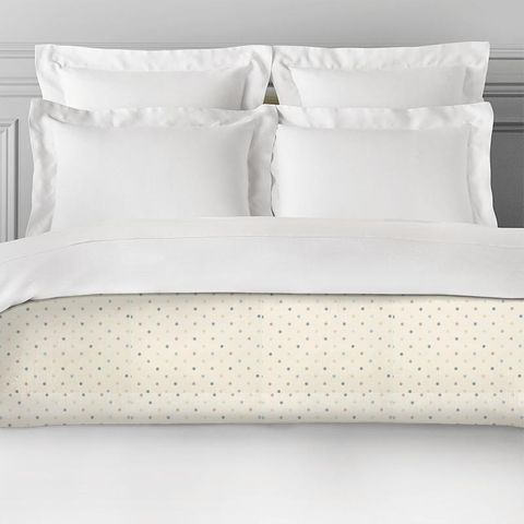 Dotty Duckegg Bed Runner