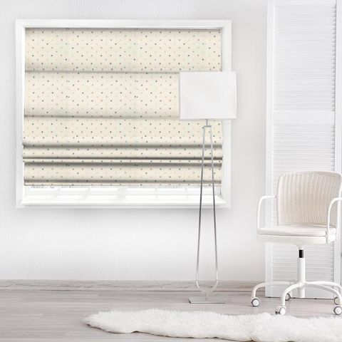 Dotty Duckegg Made To Measure Roman Blind