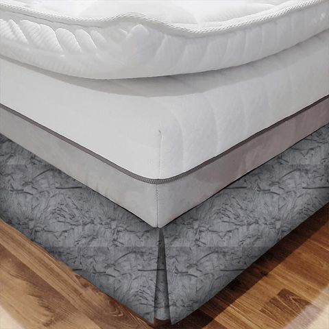 Sylvana Smoke Bed Base Valance