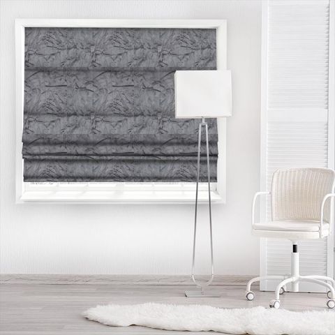 Sylvana Smoke Made To Measure Roman Blind