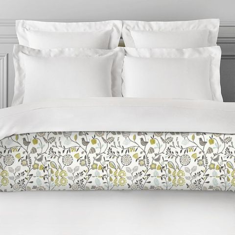 Folki Chartreuse / Charcoal Bed Runner