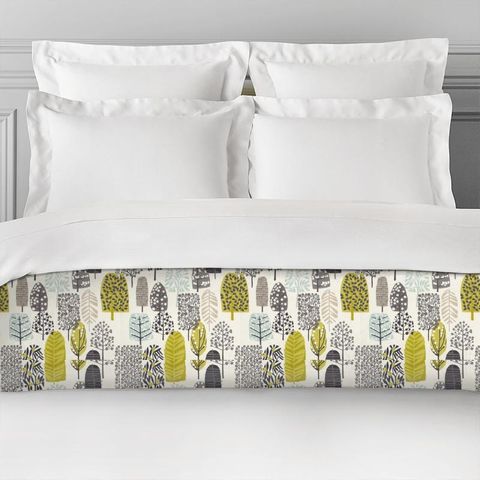 Trad Chartreuse / Charcoal Bed Runner
